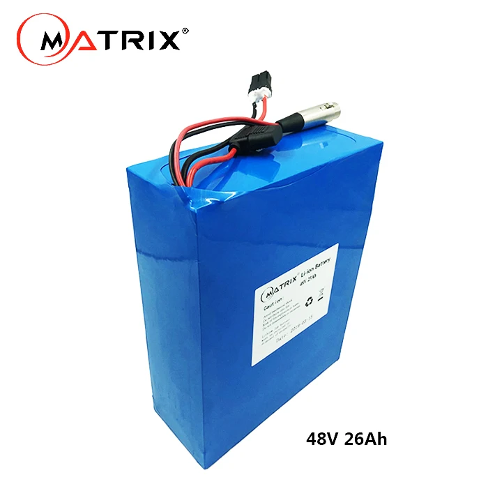 lifepo4 battery 48V 20Ah 22ah 25ah 30ah 40ah 50ah for E-bike Self Balancing Scooter Golf Trolleys