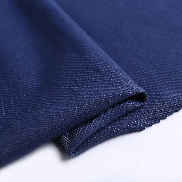 Cheap wholesale stretch twill jean knitted denim fabric