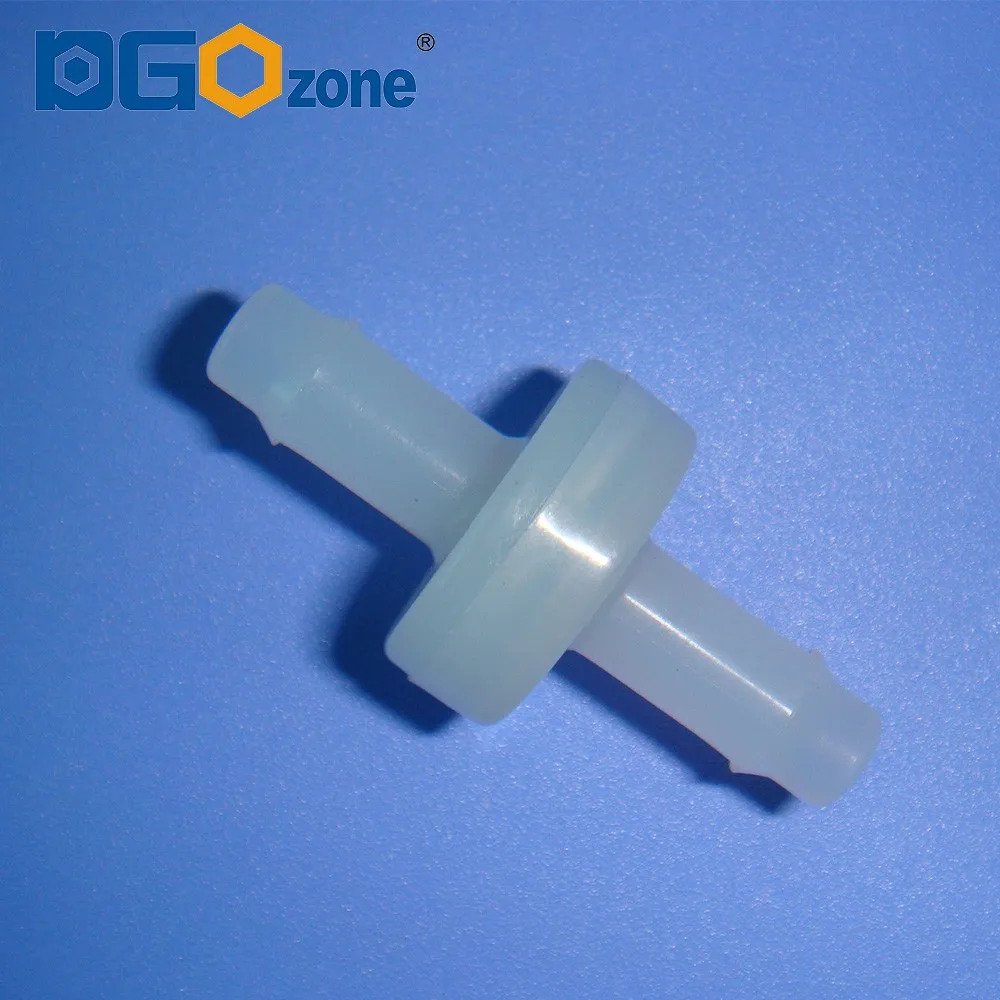 1/4' mini plastic check valve NRV one way gas fittings non return valve
