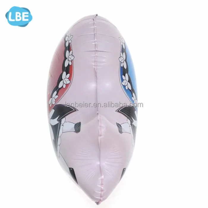 New Custom Anime Figure Helium Foil Princess Balloon