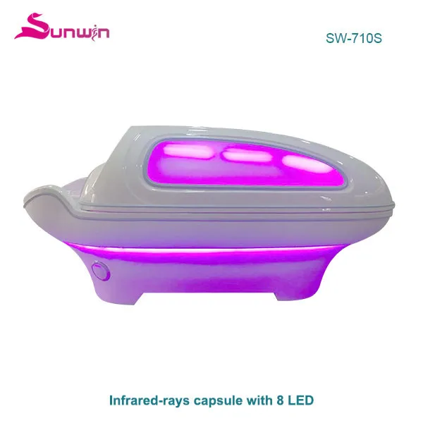 Hottest Far infared sauna Ozone detox heat energy seated capsules hotel equipment