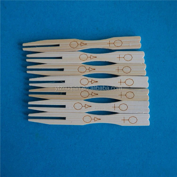 The most popular latest Reusable Bamboo fruit fork for food