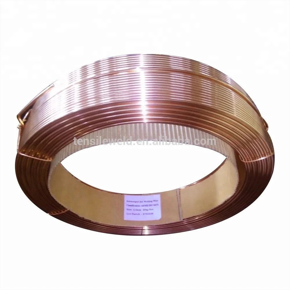 Saw Submerged Arc Welding Wire Rod EM12K H08A EM12 EH14 ER308 ER308L ER316 ER316L ER2209 All Kinds Of 1.6mm 2.0mm Copper Coated