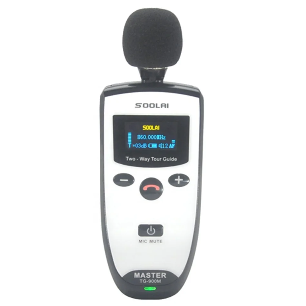 
Big operating range UHF full duplex wireless guide system TG-900 series 