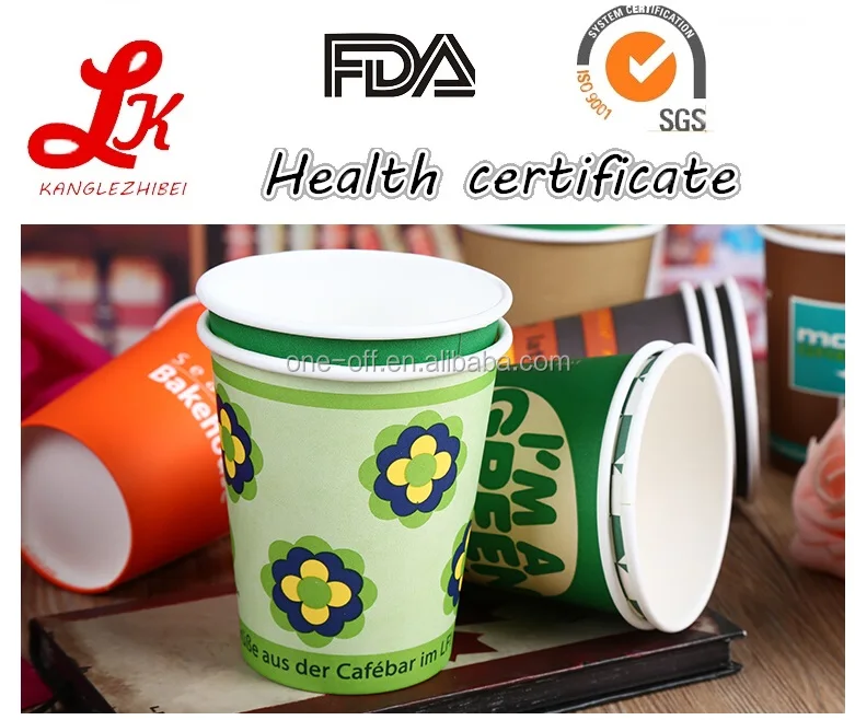 Single use бумаги воды 100 мл чашки