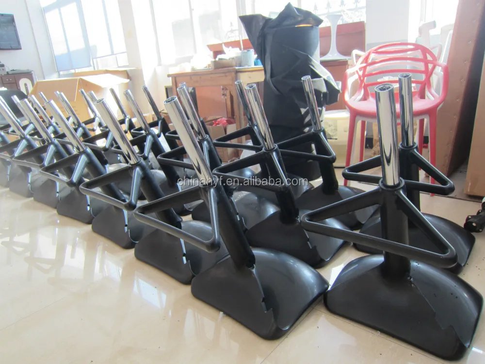 colorful plastic adjustable spoon barstool PP-150B