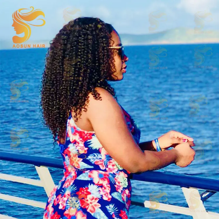 Grade 10a Deep Body Wave Virgin Brazilian Hair Cut From Young Girl, Yiwu Yaki Hair Extension, Cuticle Aligned Deep Wave Hair