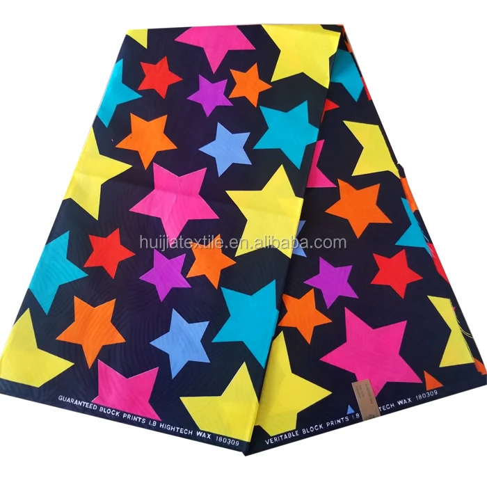 
African wax print fabric Polyester wax 