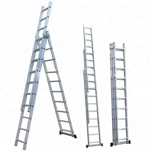 Aluminum Extension Folding Step Single Straight Ladder