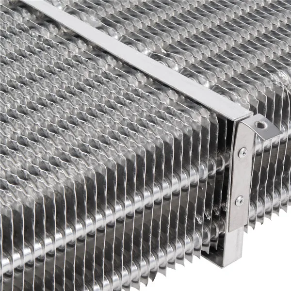 fins evaporative cooling system fan motor cooler dehumidifier refrigerator evaporator tube heat exchanger