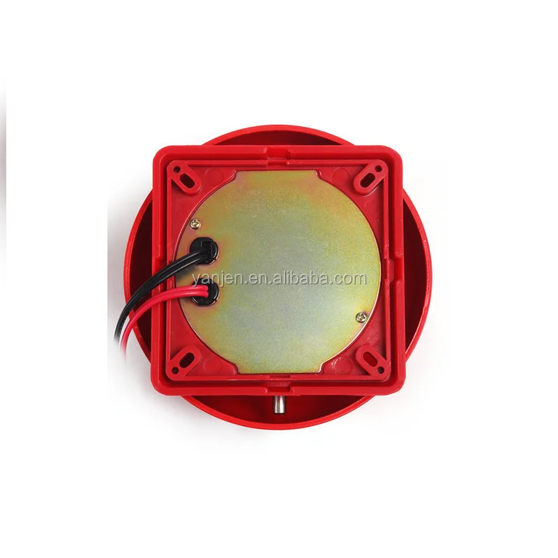 
12/24v DC 6 inch waterproof fire bell alarm for fire alarm system 