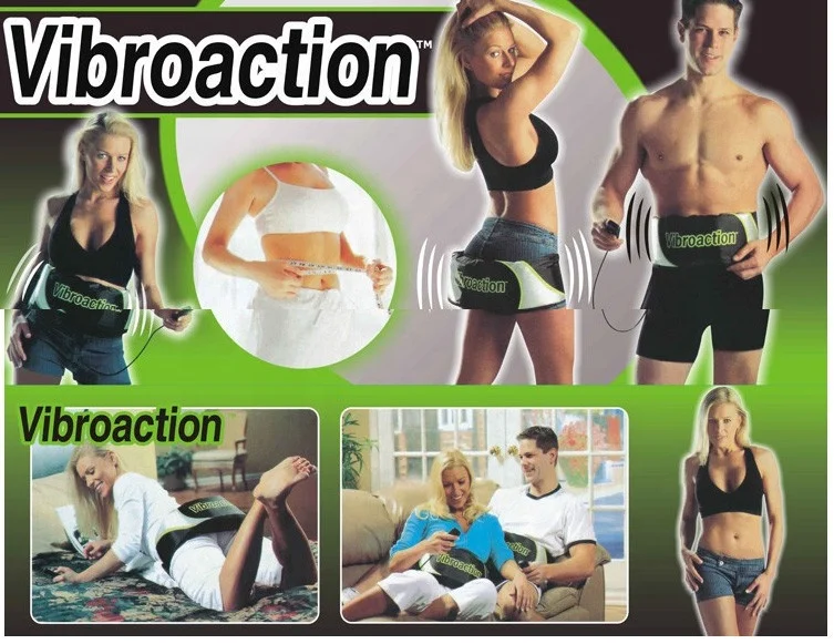 Powerful fitness vibration body care massage vibration slimming belt