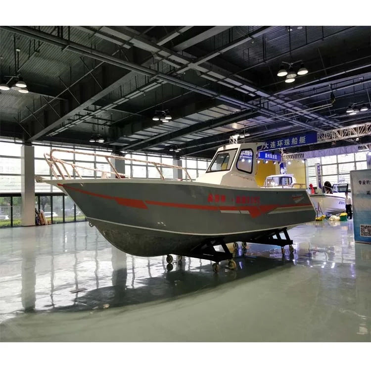 28ft center cabin aluminum fishing boat 8.5M Yacht Luxury Ship Boat small cabin boat