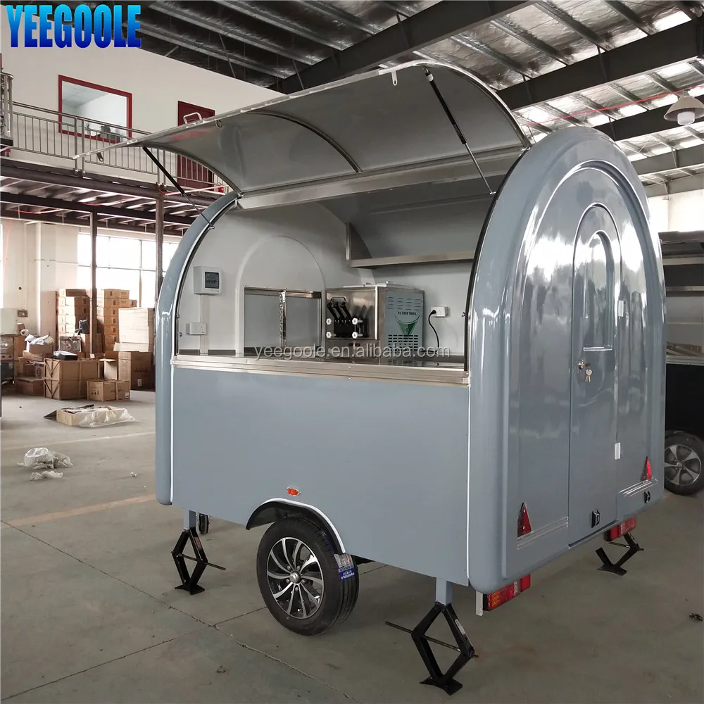 The best selling fast food truck mobile kitchen trailer