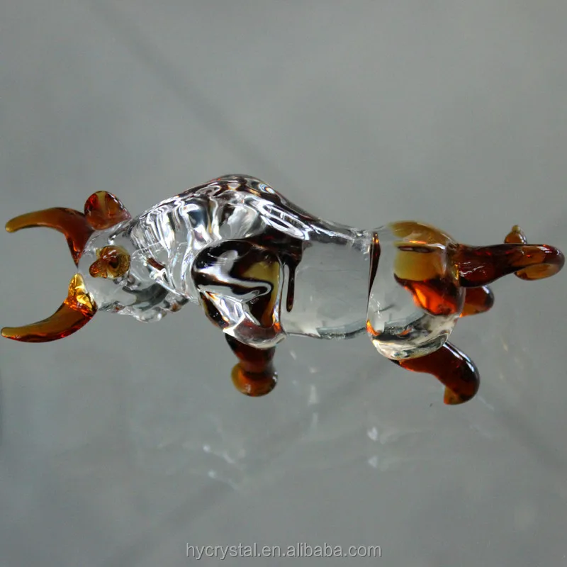 2018 new sale blown murano glass pipes animal shaped figurines