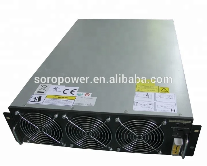 Modular UPS 300KVA, online UPS, Efficiency>96%, PF=0.9, Three phase, Hot swap