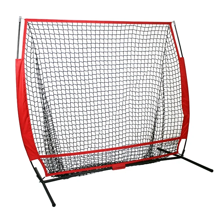 5FT Portable Folding  Baseball Hitting Net Softball Goal Baseball Practice Net