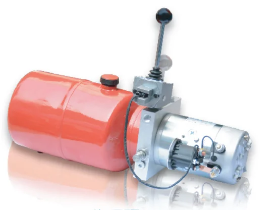 12 В/24 В постоянного тока небольшие портативные Гидравлические силовые агрегаты для гидравлического штабелера