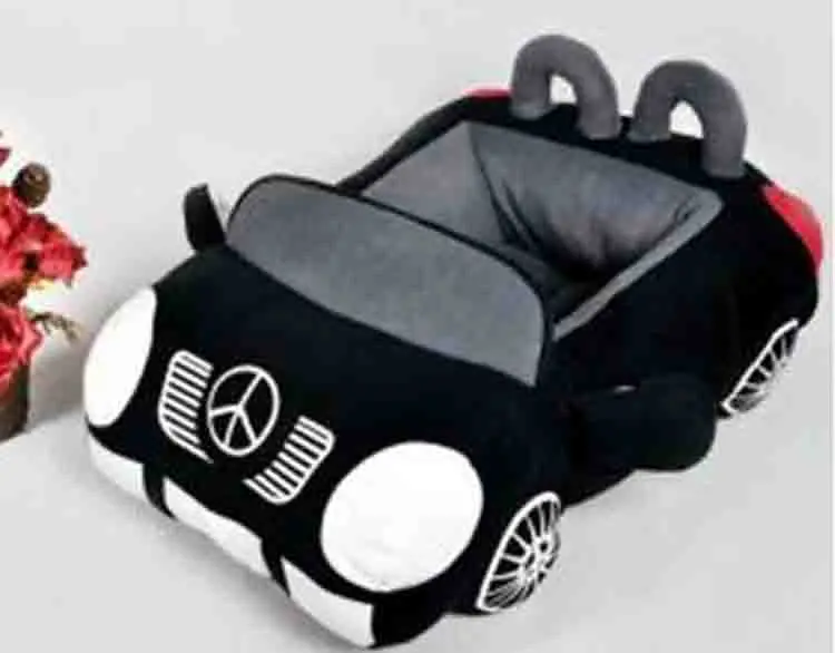 
2021 latest six designs car shaped dog bed pet bed factory 