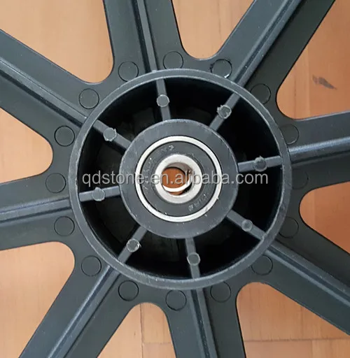 24x1 3/8 solid polyurethane foam wheelchair rear wheel 24 inch