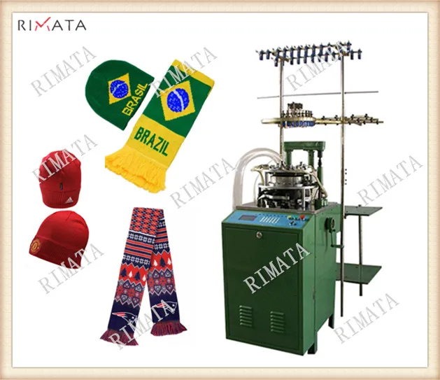 Высокая скорость шарф шляпа вязальной машины