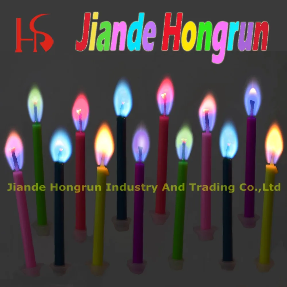 12ct Color Flame Candle Factory Supplier China