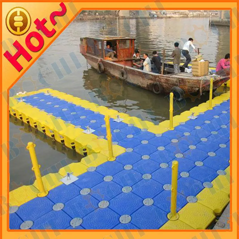 Hot Sale Inflatable HDPE Modular Floating Dock Plastic Pontoon Cubes