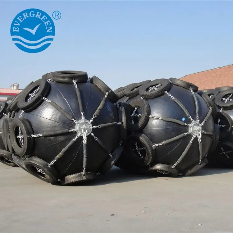 
yokohama fender inflatable floating pneumatic rubber fender for barge and oil tankers 