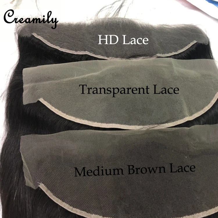
Private Label Transparent HD Lace Frontal Closure Virgin Brazilian Cuticle Aligned Human Hair With Baby Hair 