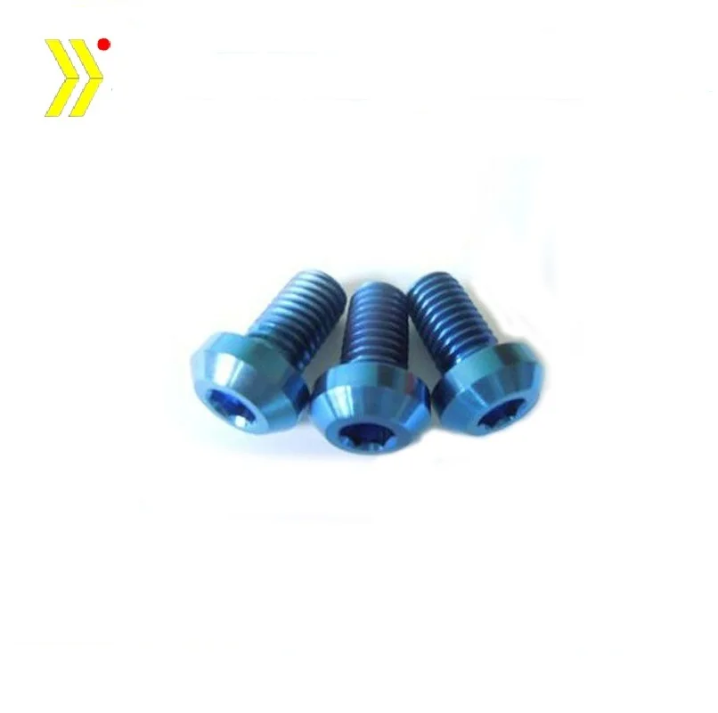 m2 m3 m4 m6 m8 anodized aluminium screw made in china
