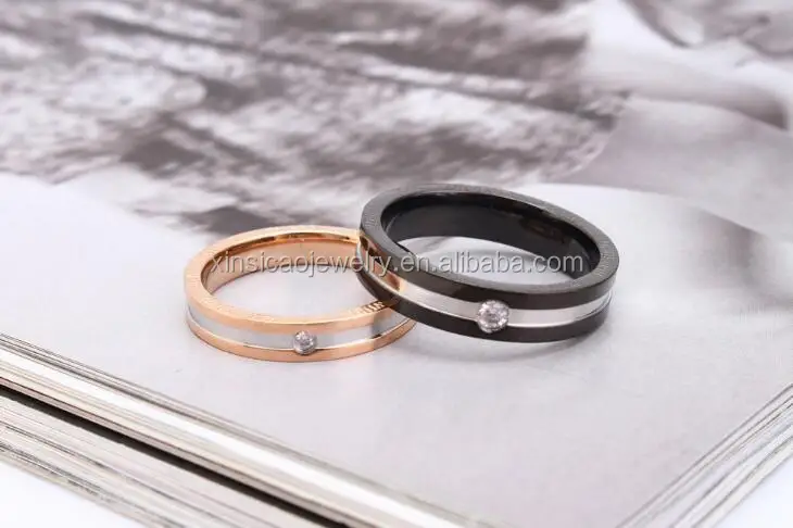 The World Looks Wonderful When I am With You Everlasting Anniversary Elegant Couple Jewelry Ring Set Fashion Gift