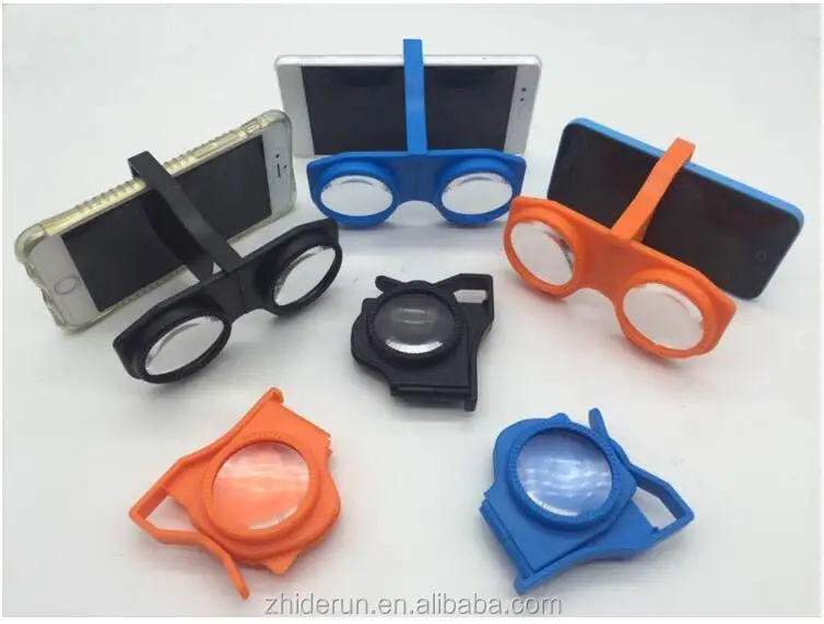 Карманные складные 3d-очки виртуальной реальности для Android iOS Windows смартфонов 4,0-6,5 Дюймов