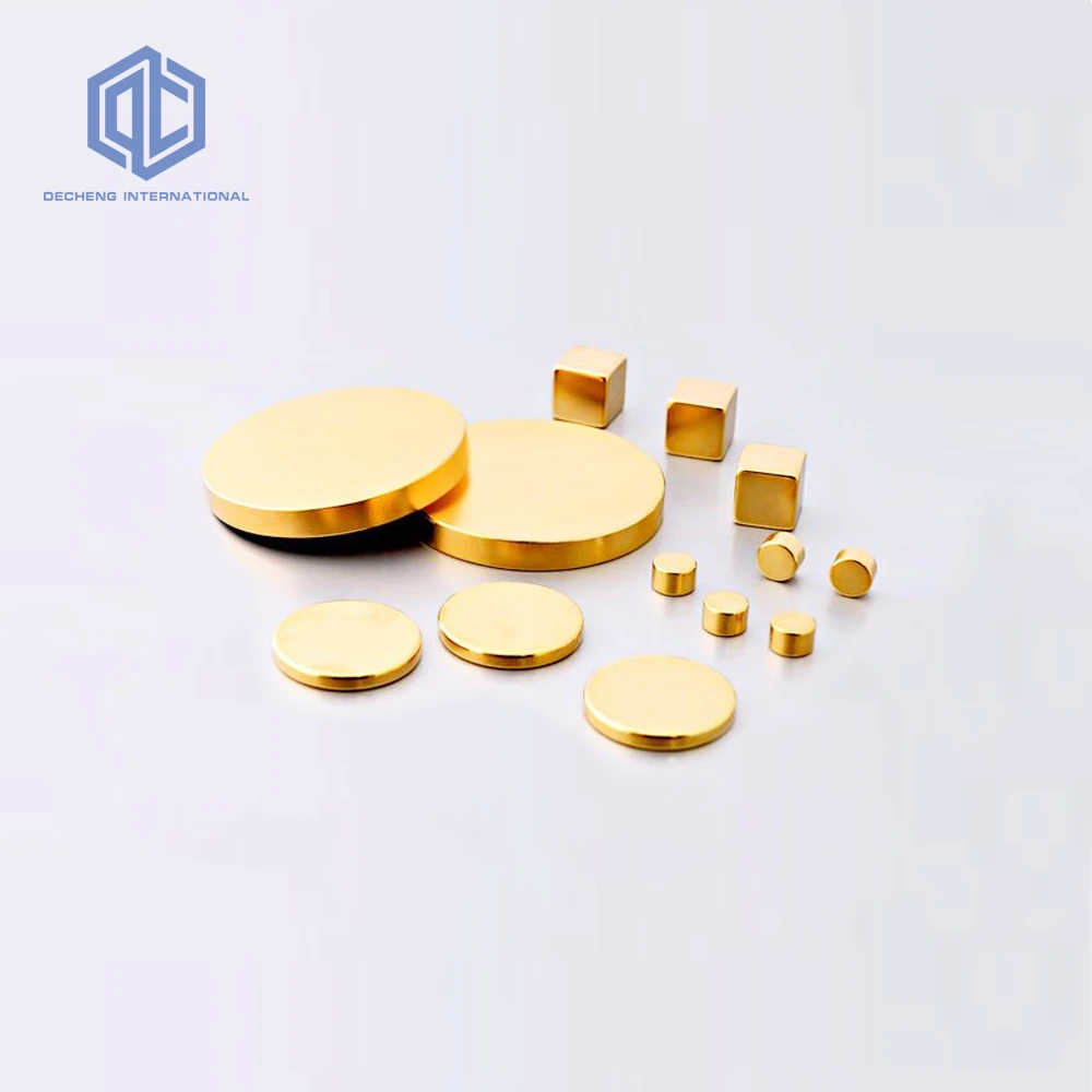 Custom Size N52 Rare Earth NdFeB Neodymium Circle Disk Round Magnet Multi-Use Fridge Magnet