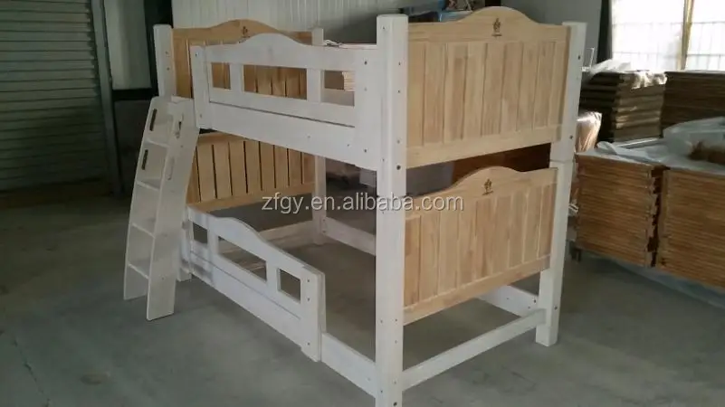 Stocked Birch wooden Kids bunk bed