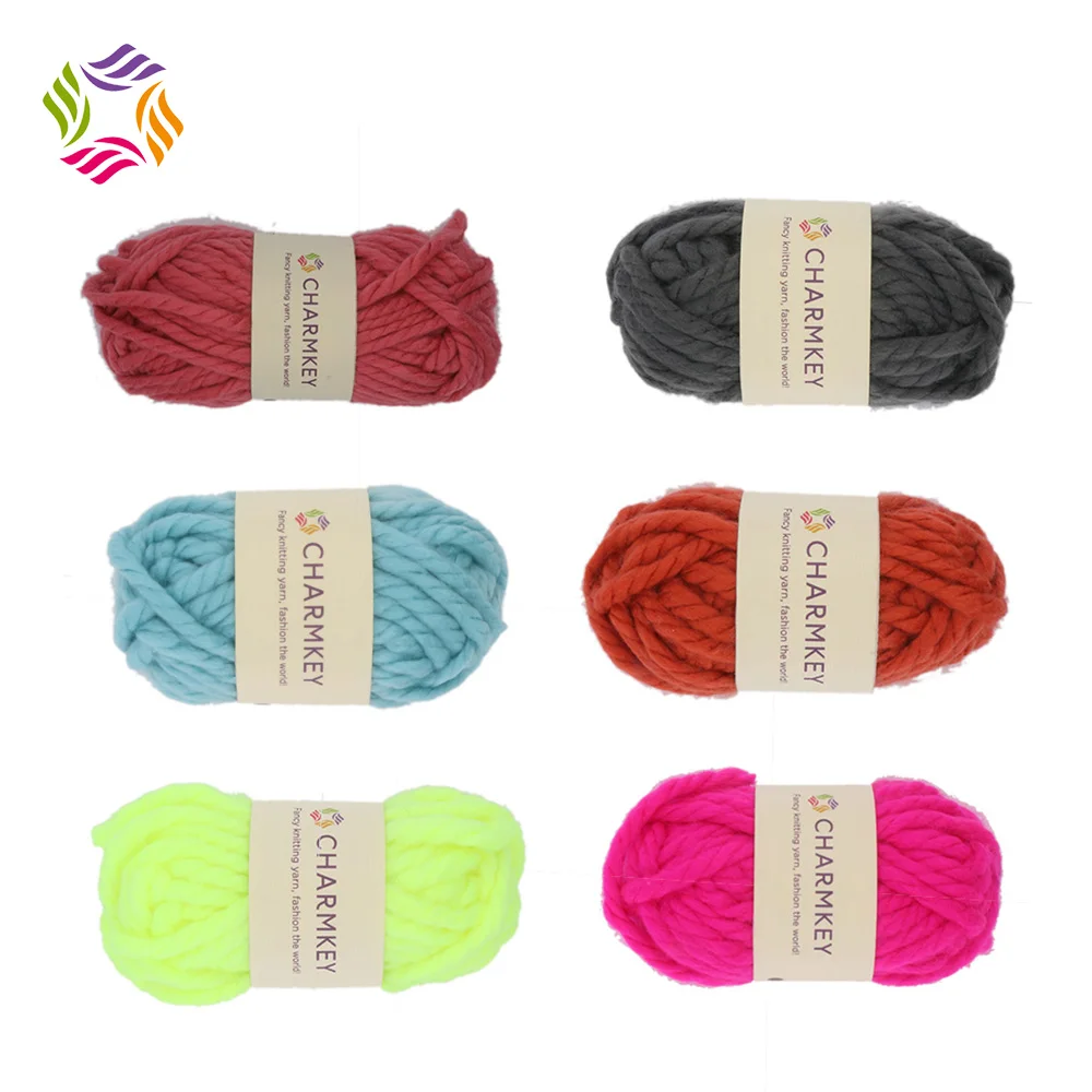Very thick 100 acrylic yarn thick yarn acrylic knitting yarn for scarf