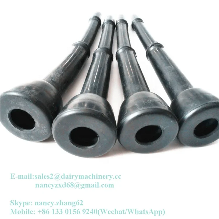 DL01 cow milking long rubber milk liner, milking machine parts