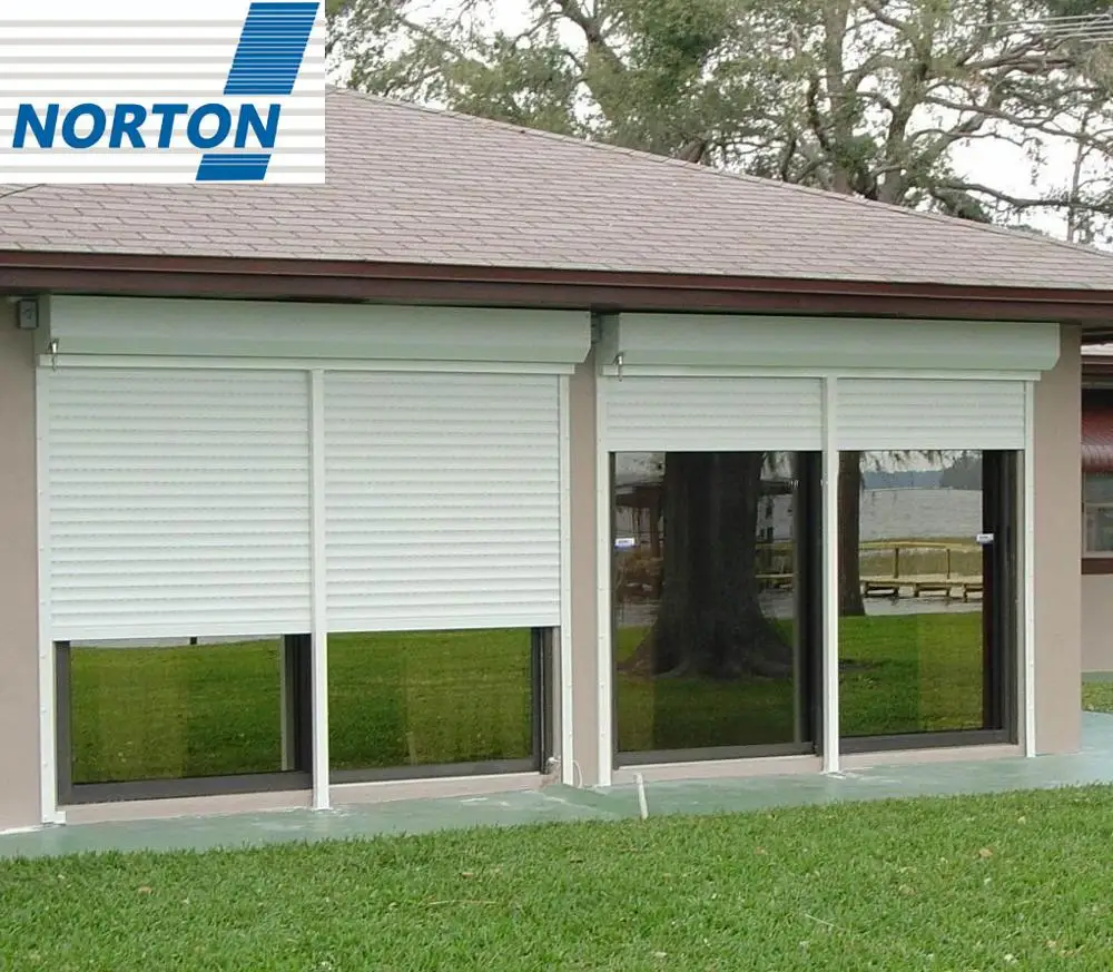 Remote Control Soundproof Electric Aluminum Roll Up Door