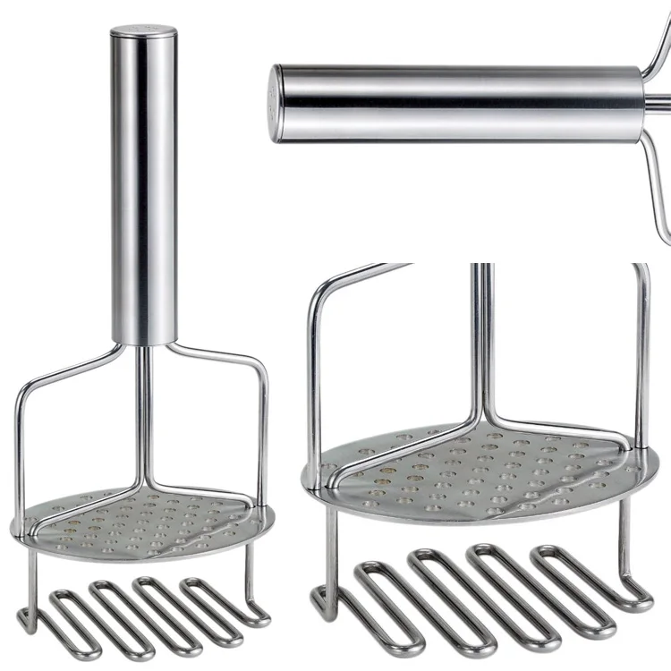 stainless steel potato masher pound mashed potatoes European fashion pressed potato device