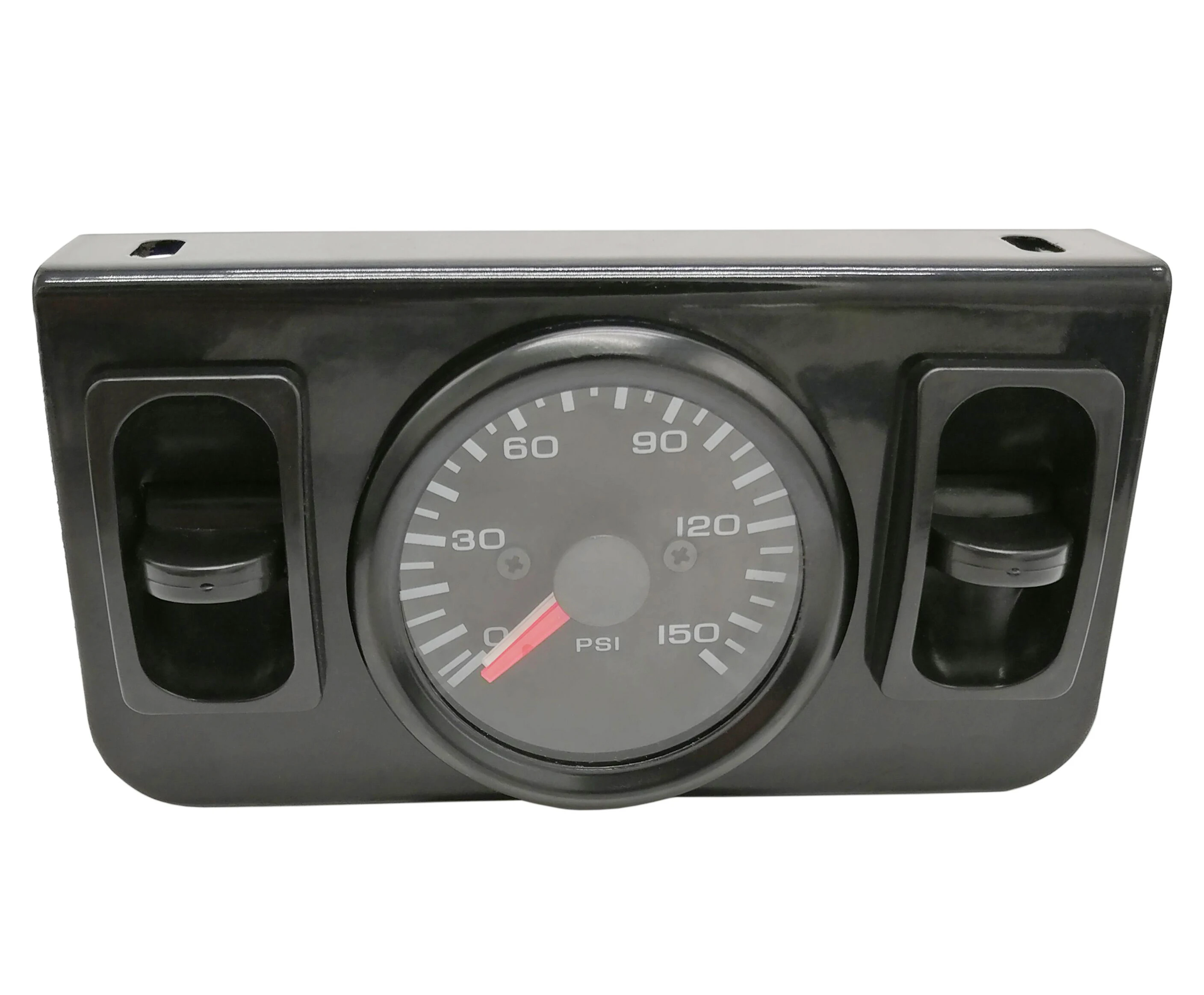 
Air Suspension Dual Needle Air Gauge with Paddle Valve Switch for Air Ride Tuck 