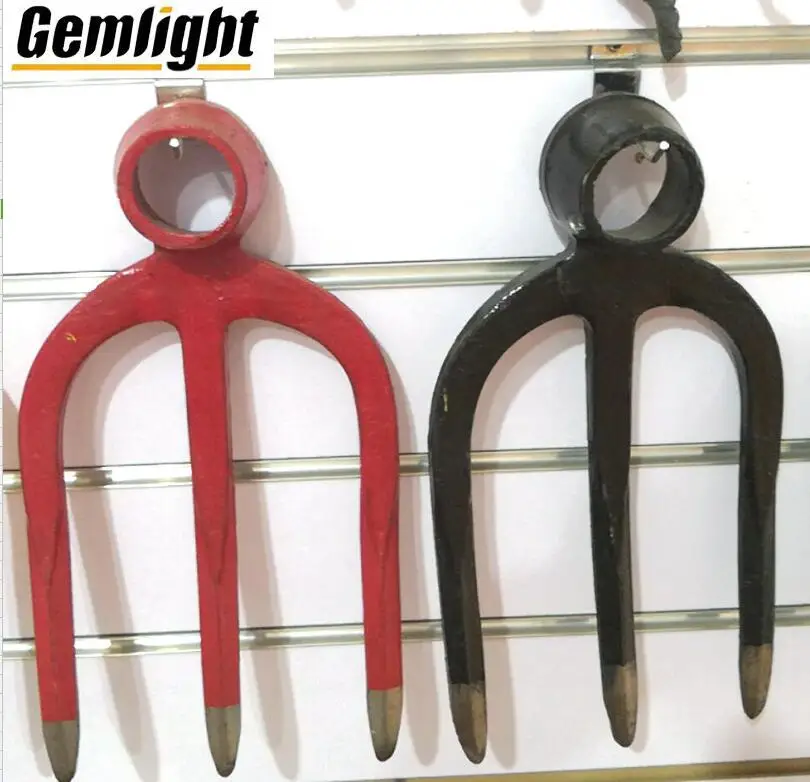 Factory Hot Sale Farming One-Piece Forged 3 Teeth Fork Hoe Farming Fork Hoe for Using