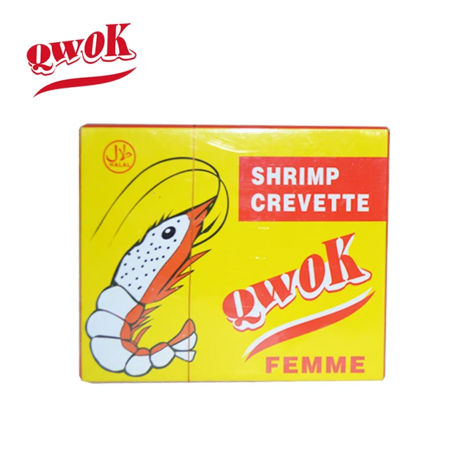 QWOK HALAL CREVETTE BOUILLON CUBE SHRIMP SEASONING CUBE