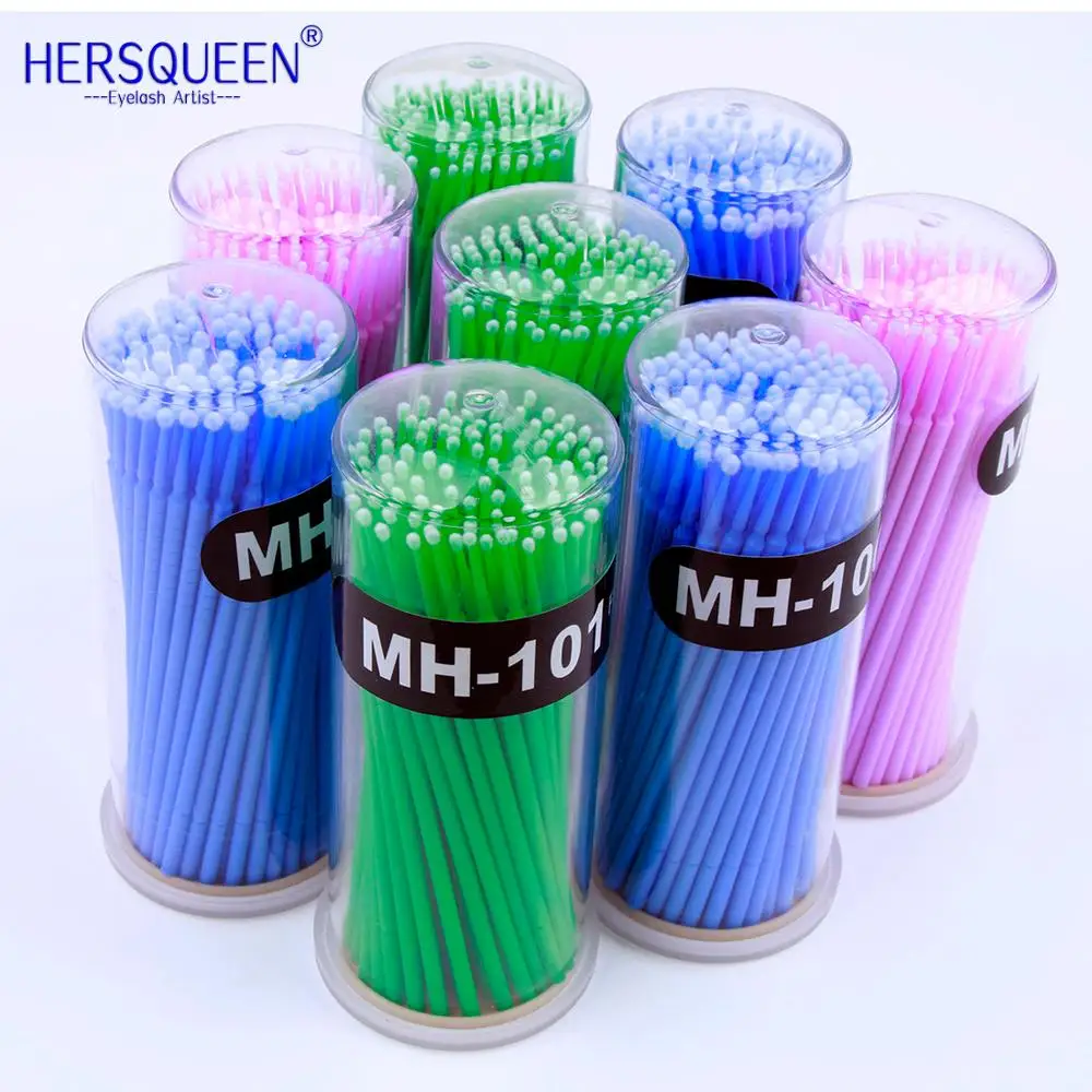 HERSQUEEN premium Micro brushes high quality soft comfortable best prices micro brush disposable