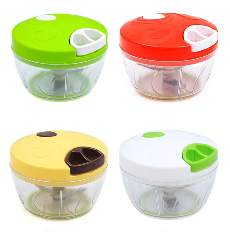 Top Sale Hand Chopped Onion Garlic Mini Food Chopper Chip Cutter Manually Pull On The Rope Vegetable Shredder