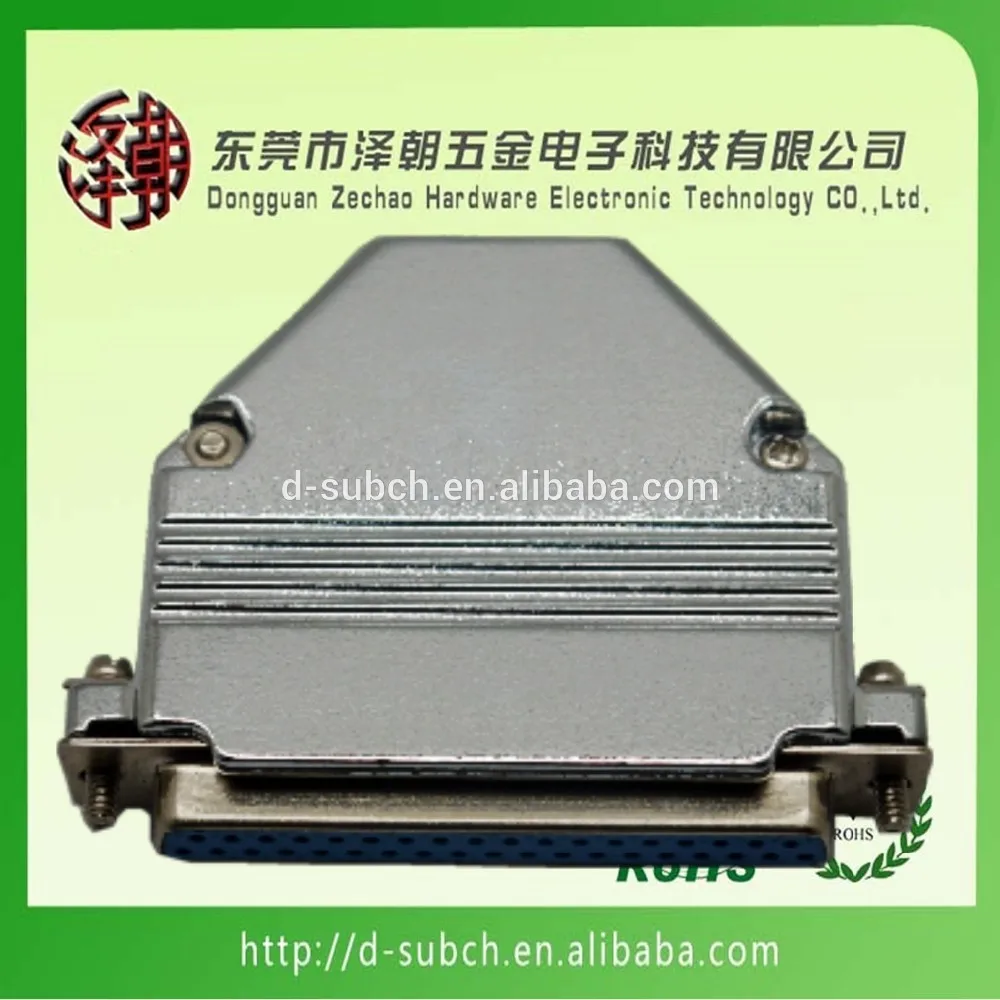 D-sub 37 вывод 180 градусов сборки металла капот 25 контактный разъем ёилья