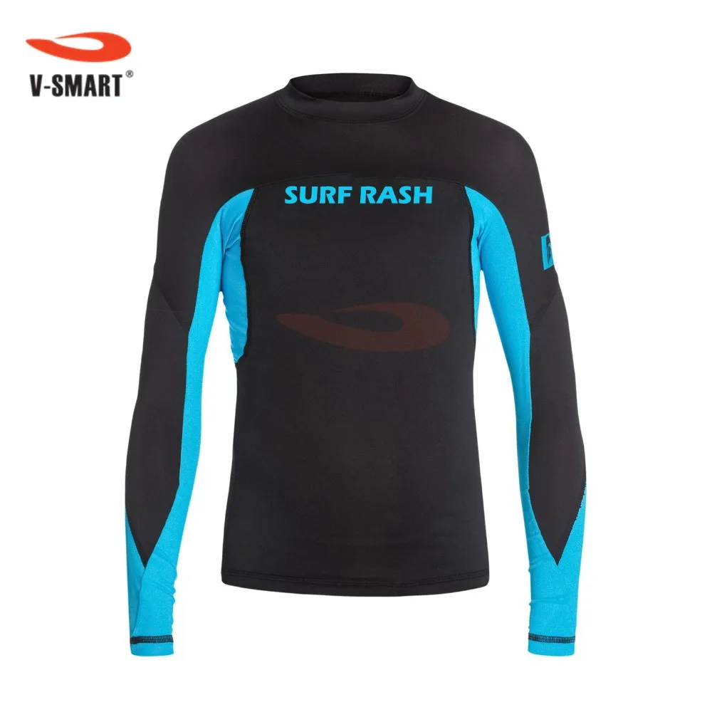 Outdoor Swimming Beach Wear Muscle Design Sport Surf Design Your Own High Elastic Rash Guard Long sleeve tshirt