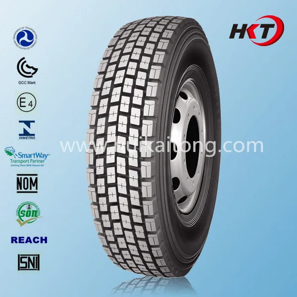 11R22.5 12R22.5 315/80R22.5 295/80R22.5 Грузовые бескамерные шины и шина для автобусов ЕЭК DOT GCC