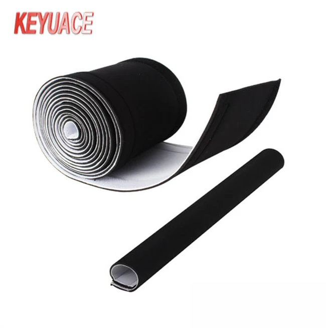 Amazon-hot 118' Cable Management Sleeves, Neoprene Cable Organizer Wrap Flexible Hook And Loop Cord Cover Wire Hider Reversible