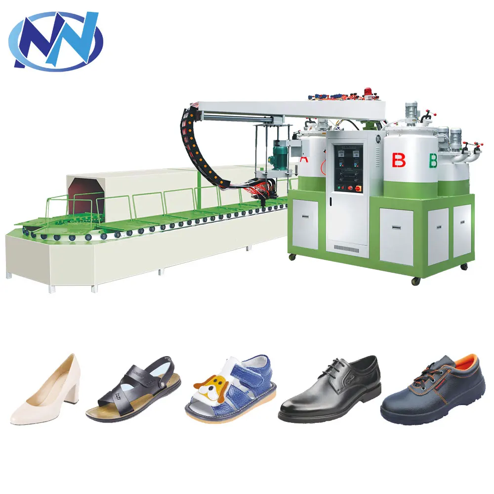 2018 pu safety shoes making machinery