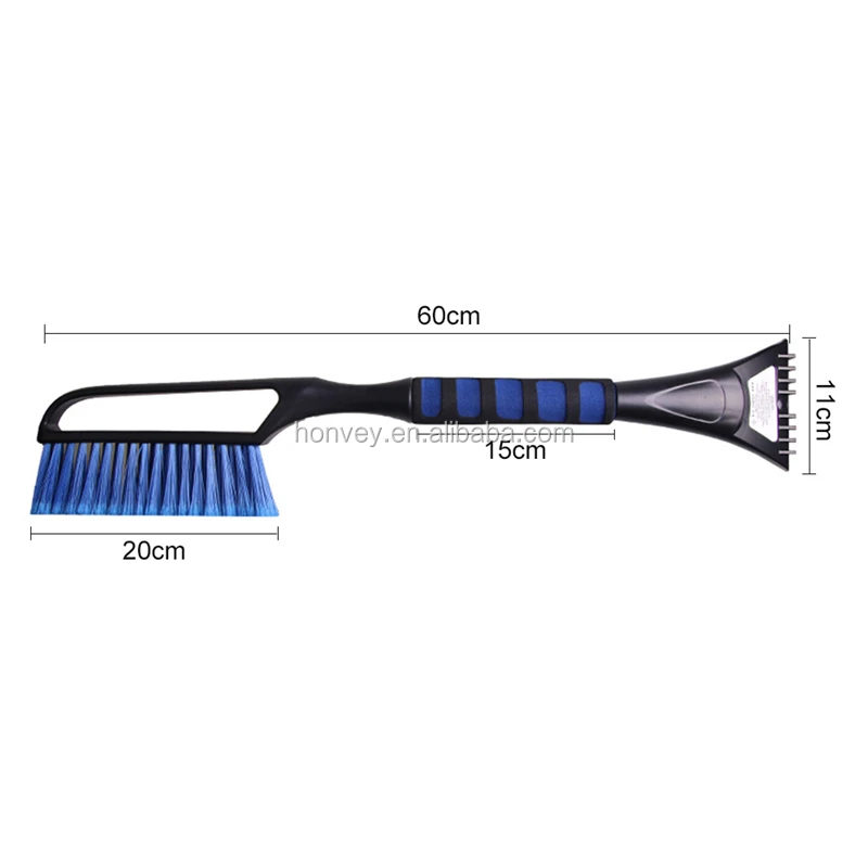 
HONVEY Multi-functional EVA Foam Long-handled Snow Brush Winter Snow Shovel Ice Scraper 
