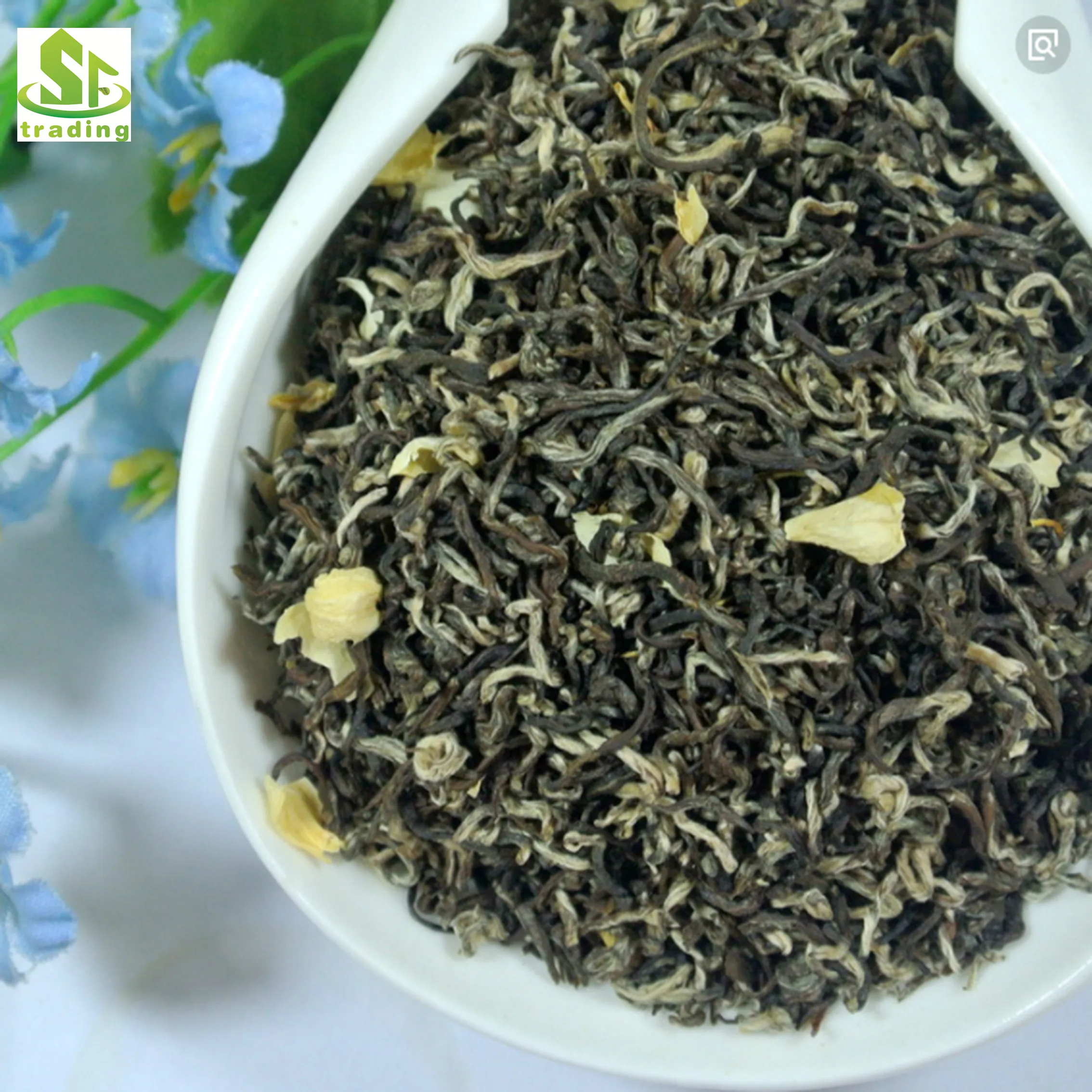 Premium Jasmine Green Tea China green tea aroma with flower bud Jasmine Tea